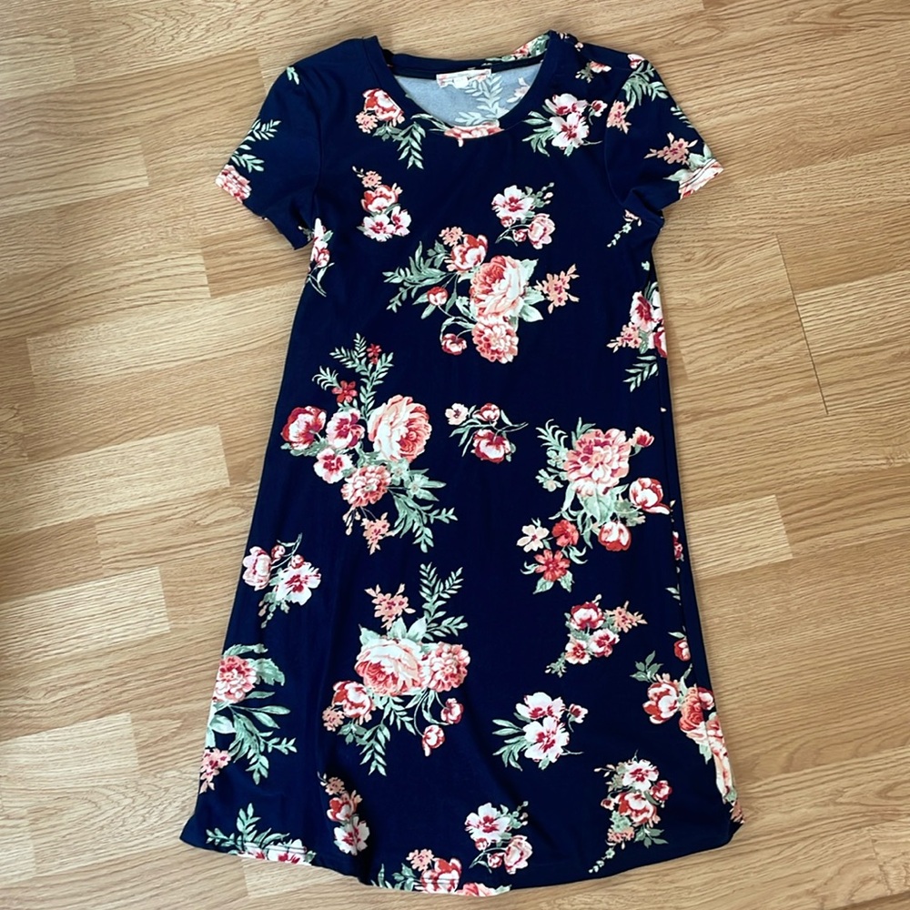 Women’s, Dress, Pink Rose
